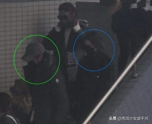 高以翔女友随机抵达台北机场 一袭黑衣墨镜口罩遮面相当憔悴