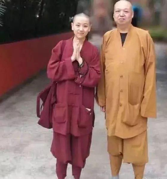 又一女明星剃度出家!照片曝光就连小燕子、五阿哥都皈依了佛门