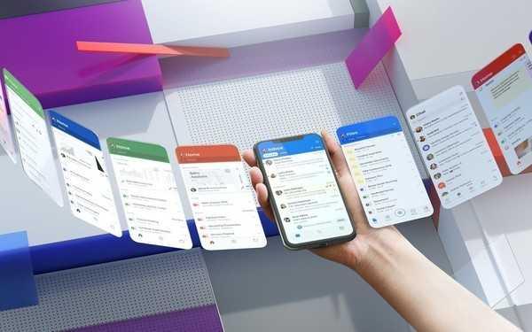 为了提高生产力，微软重新设计了移动版Office App