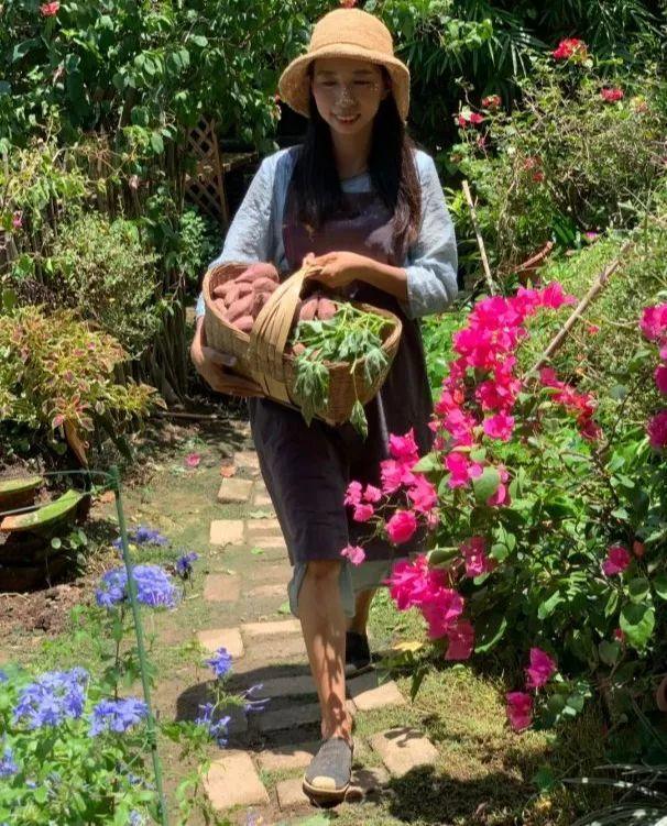 为了养花,她跑到海南,用10年把荒岛变花园
