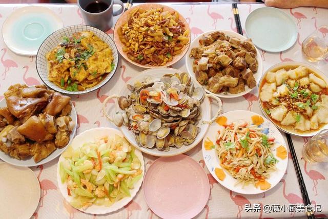 元旦请客,我做了8道菜,朋友吃到撑,老公却说没档次拿不出手