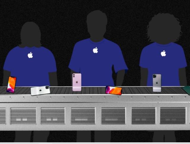 苹果如何统治智能手机行业，如何使苹果商店的员工像机器人一样