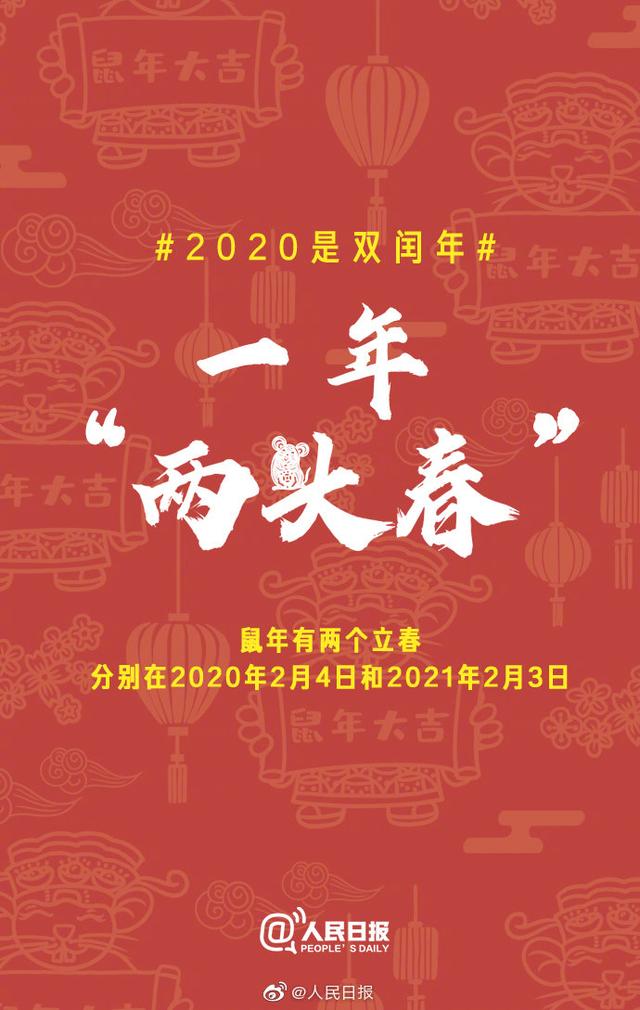 2020双闰年！网友：鼠年要多上一个月的班