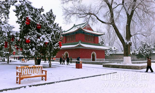 红墙白雪 2020年第一场雪后游地坛