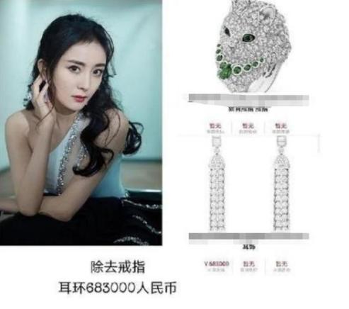 和刘恺威离婚388天后,传恋上小3岁小鲜肉,高级炫富一对耳环68万