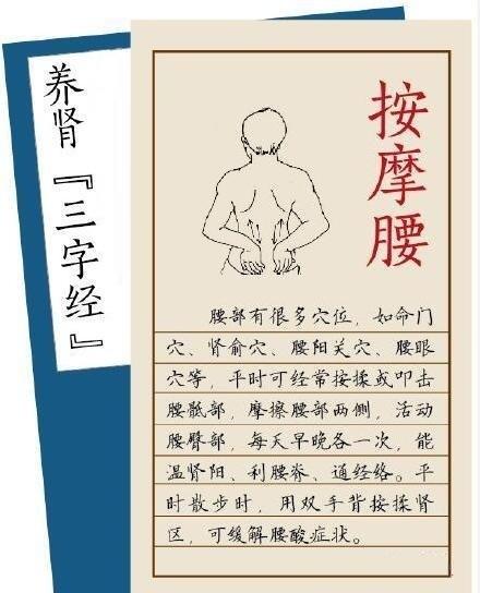 养肾三字经学会下面的养肾三字经，保你养肾又健康！​ ​​​​