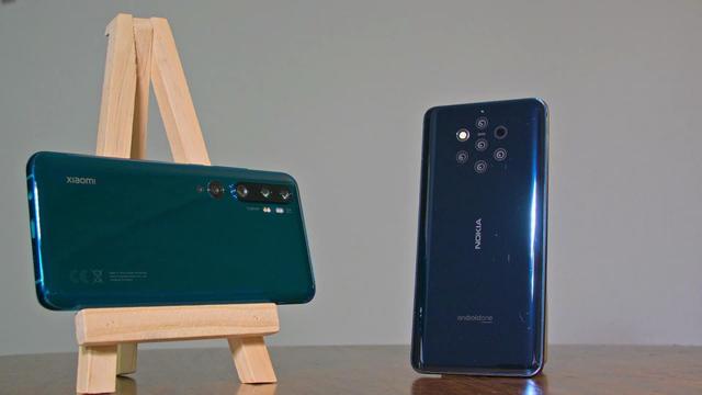 小米Note10Pro和诺基亚9拍照对比:都是5镜头效果区别有多大