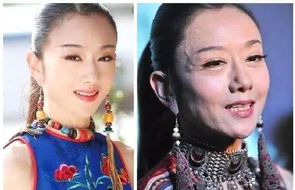 当明星离开美图和PS后:杨丽萍一脸老相,吴亦凡区别实在太大了