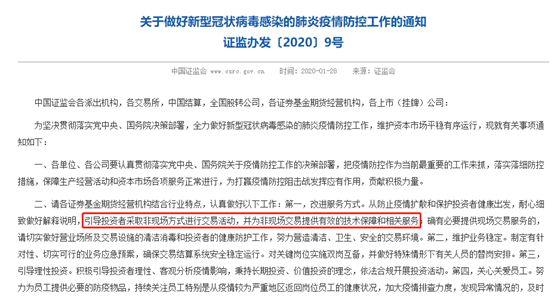 直面疫情!这类交易火了,20多家券商力推,更有暂停现场业务办理