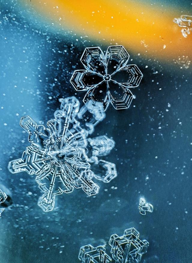 北京今天又下雪了,他拿起相机拍下震撼内心的“雪花”写真