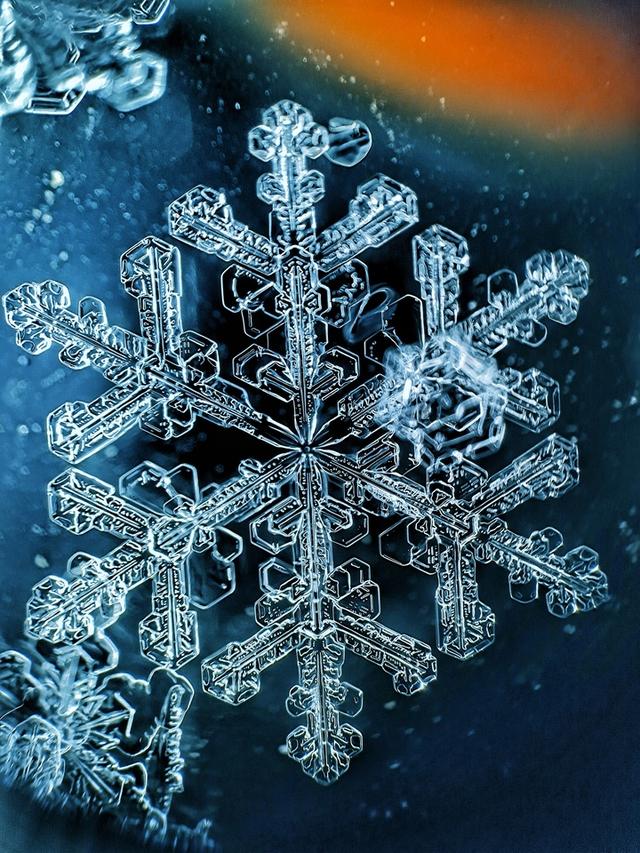 北京今天又下雪了,他拿起相机拍下震撼内心的“雪花”写真