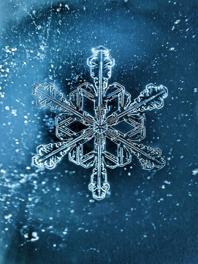北京今天又下雪了,他拿起相机拍下震撼内心的“雪花”写真