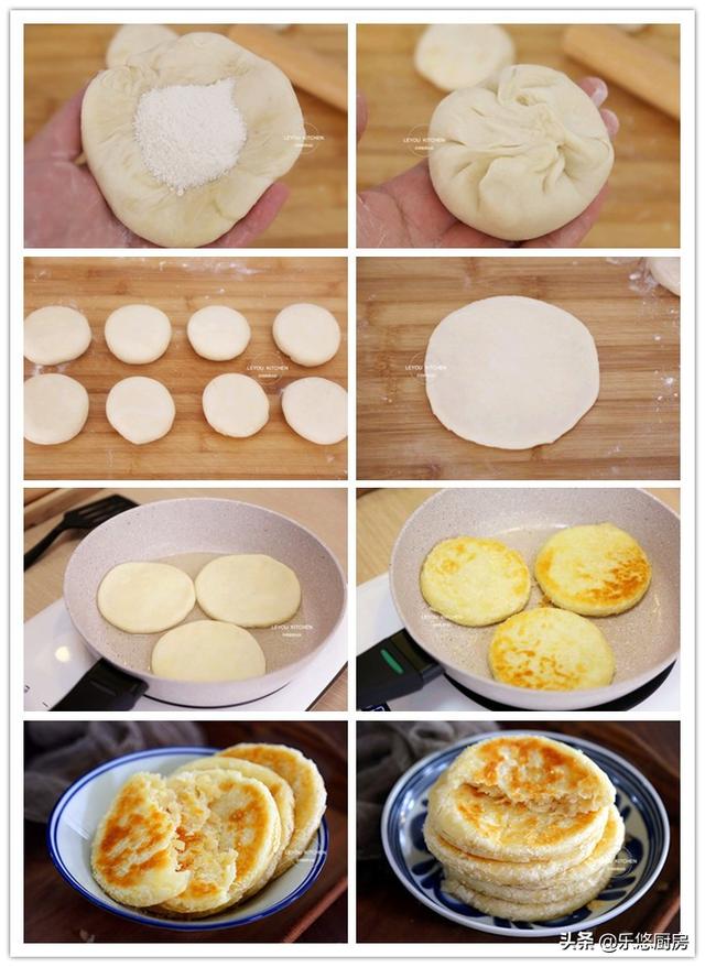 12种饼的做法,每一种都好吃,学会后在家做,比买的更香更实惠