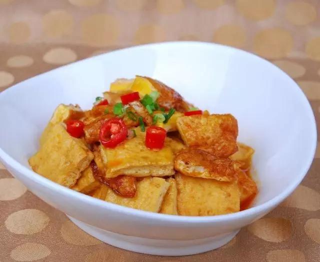 这样煎豆腐,怎么吃也不够
