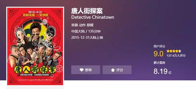 春节档7部电影,《唐人街探案3》呼声高,成龙新戏圈钱意味浓