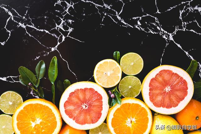 同是橙子等水果,人家咋拍得这么好看?学会这4个摄影技巧你也能
