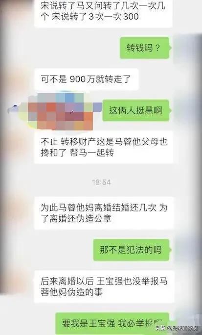 王宝强马蓉离婚事件,知情人向媒体曝光一份聊天记录