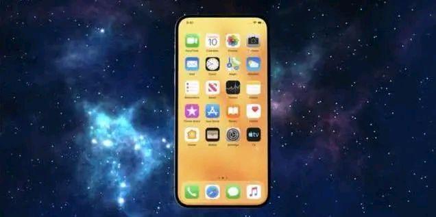 苹果官方拿无刘海iPhone做背景,去刘海已成定局,果粉很激动
