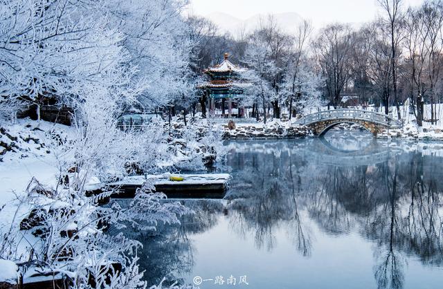 东北最美的旅游胜地,其中一个在吉林,冬天像仙境
