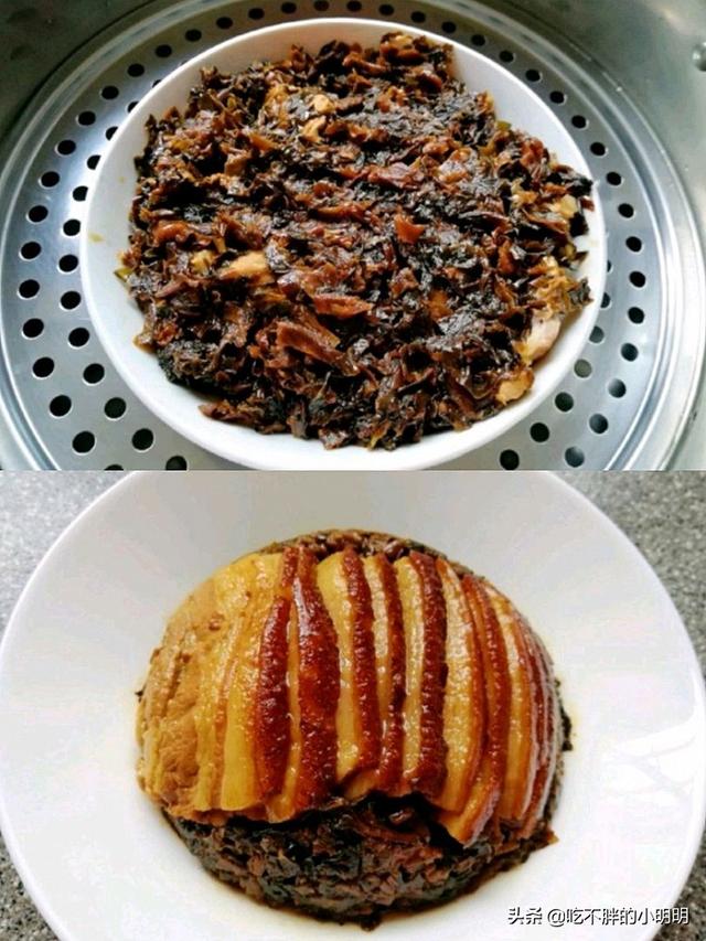 具有浓浓味道的一道菜,梅菜扣肉