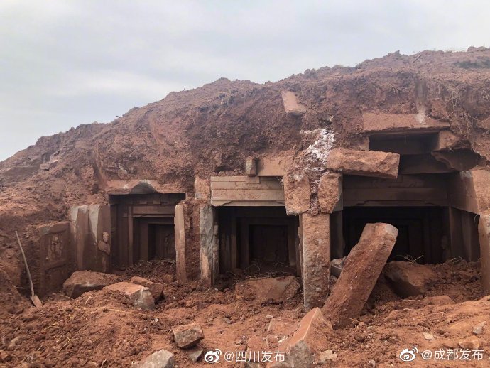 四川泸州发现两座宋代古墓 正进行抢救性发掘