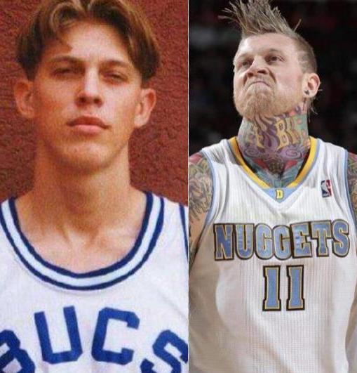 进入NBA变化最大球星,姚明从大竹竿变灭霸 字母哥野蛮进化
