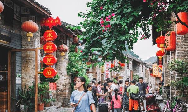 广西名气最大的古镇，即使商业化严重，照样很多游客！
