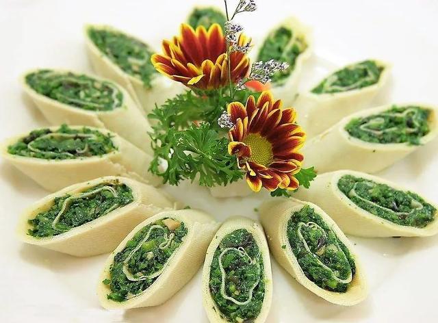 灵隐寺推荐时蔬 春季野菜的珍品——“灵丹草”荠菜