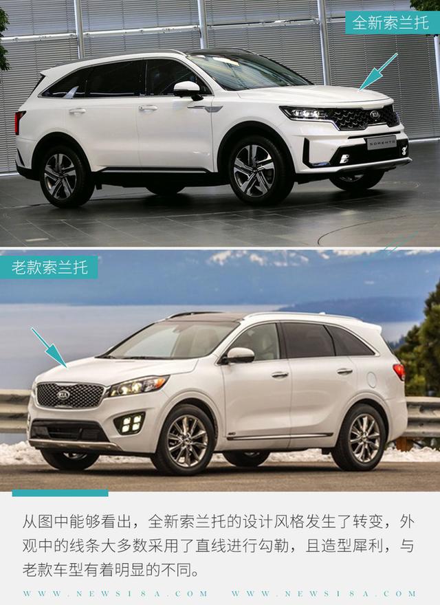 还记得索兰托嘛?曾原装进口引入国内 在北美硬刚汉兰达 换代后全面提升