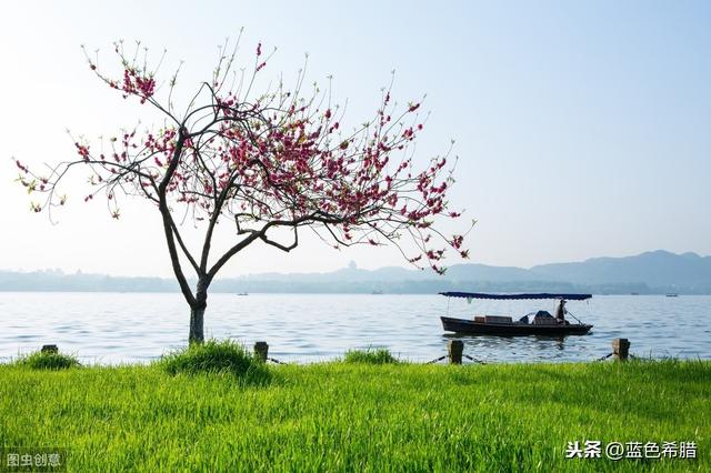 春天里,摄影怎么拍摄绿柳红花、宁静的田园风景?你有什么思路?
