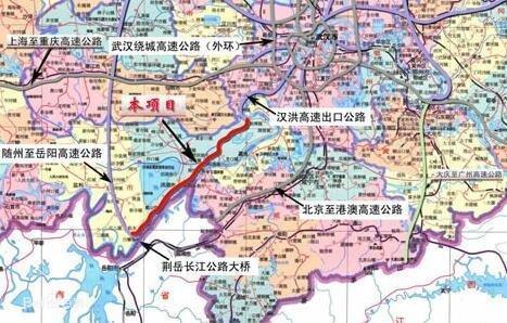 湖北洪湖市距离武汉80公里,为武汉城市圈观察员,却一直不通高速