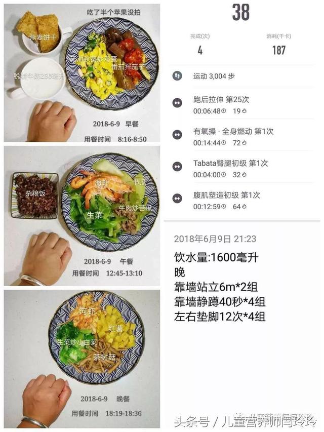 一周减脂餐示例分享:慧吃慧动,健康体重,真实、接地气的减肥餐