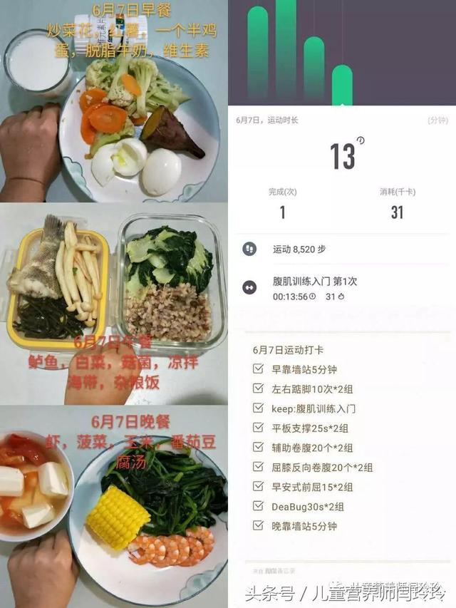 一周减脂餐示例分享:慧吃慧动,健康体重,真实、接地气的减肥餐