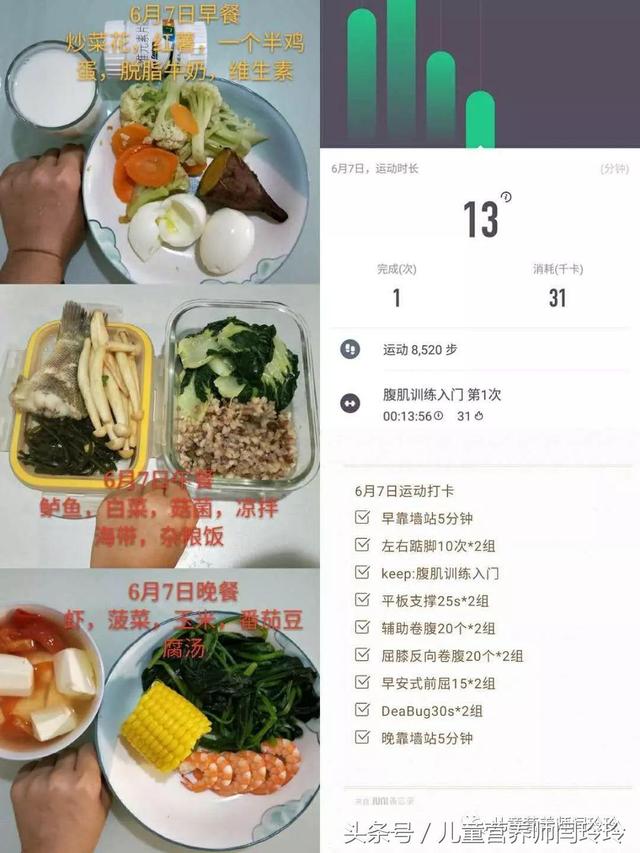 一周减脂餐示例分享：慧吃慧动，健康体重，真实、接地气的减肥餐