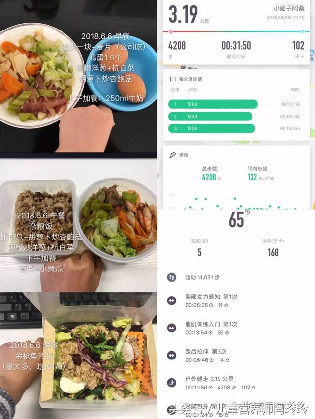 一周减脂餐示例分享:慧吃慧动,健康体重,真实、接地气的减肥餐