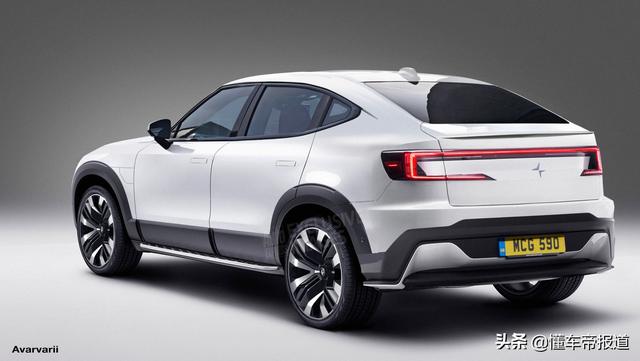 极星3设计假想图曝光,与沃尔沃XC90纯电动版同平台,2022年发布