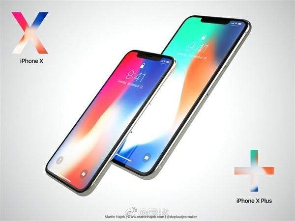 若嫌iPhoneX太小？你可以等明年的iPhoneX Plus，6.4英寸巨屏！