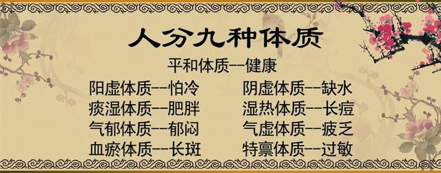 不一样的体质,不一样的你我!