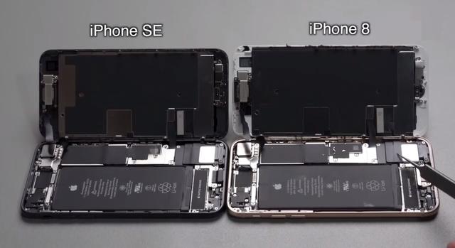 清库存实锤！iPhoneSE拆解，这不就是个iPhone8吗？