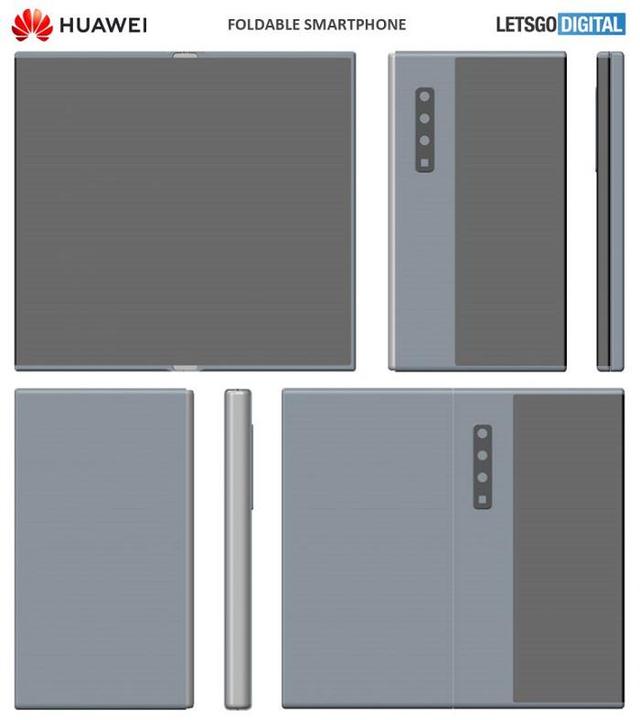 全新设计?华为折叠屏曝光,这不就是三星Galaxy Fold吗?