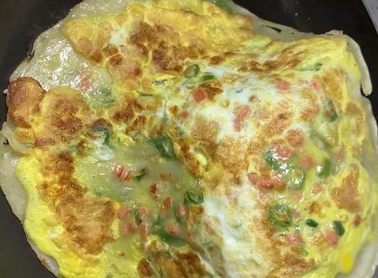 孩子最“馋”这鸡蛋饼早餐,5分钟上桌,营养好消化,就是吃不够
