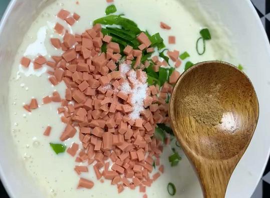 孩子最“馋”这鸡蛋饼早餐,5分钟上桌,营养好消化,就是吃不够