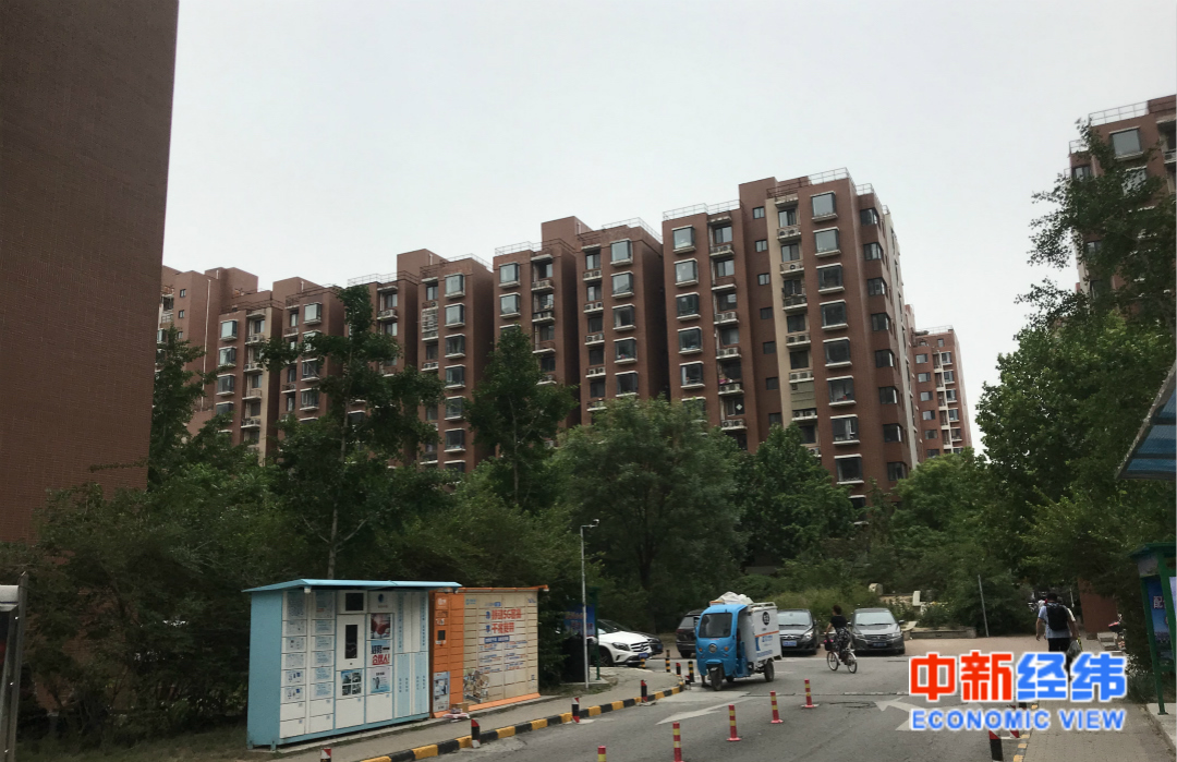 　　北京市大兴区一处住宅小区。中新经纬 薛宇飞 摄