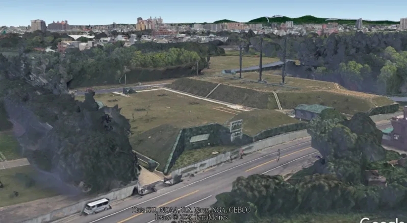 谷歌卫星地图恢复部分城区3D功能（图源：联合新闻网）