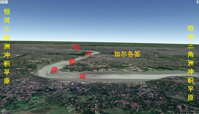 印度四大城市地势图:新德里,孟买,加尔各答和班加罗尔