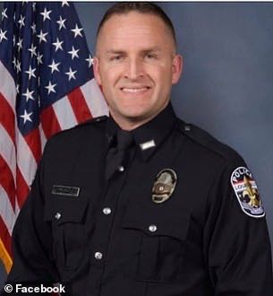 泰勒死亡案涉案警察布雷特·汉克森(来源:每日邮报)