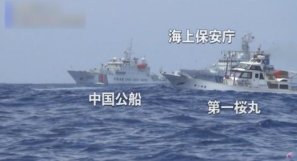 日本右翼组织渔船赴钓鱼岛，又被我海警追击约四小时