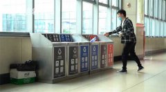 上海海陆空交通枢纽的垃圾分类做得怎