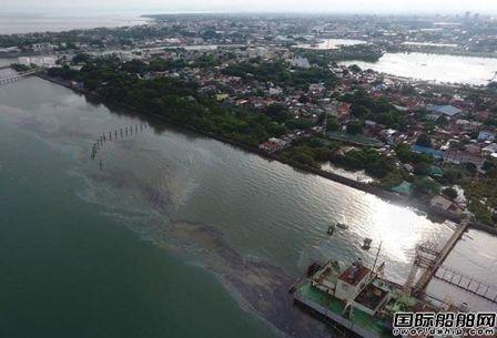 菲律宾一艘发电驳船爆炸！25万升燃油泄漏数百人撤离