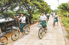 缅甸人收购中国废弃共享单车，大有用
